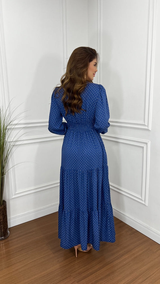 Vestido Manga Longa Olívia