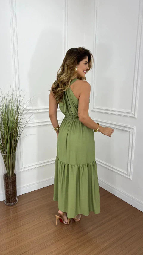 Vestido Angelica Marant Verde