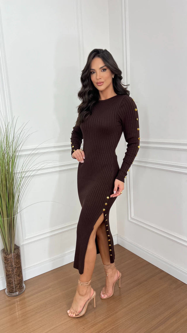 Vestido Tricot Modal Kailaine